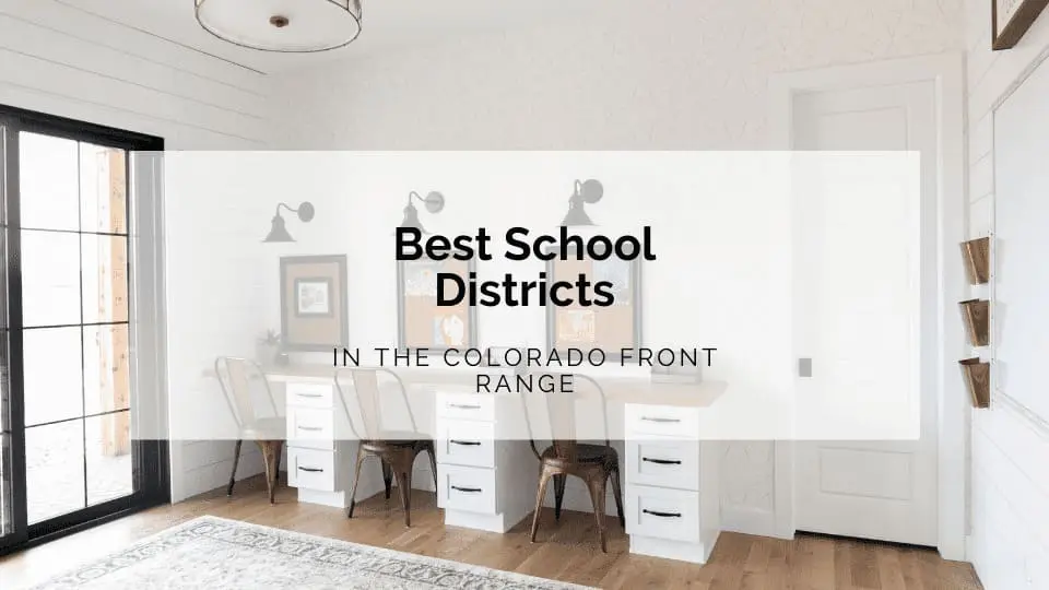 Best School Districts in the Colorado Front Range